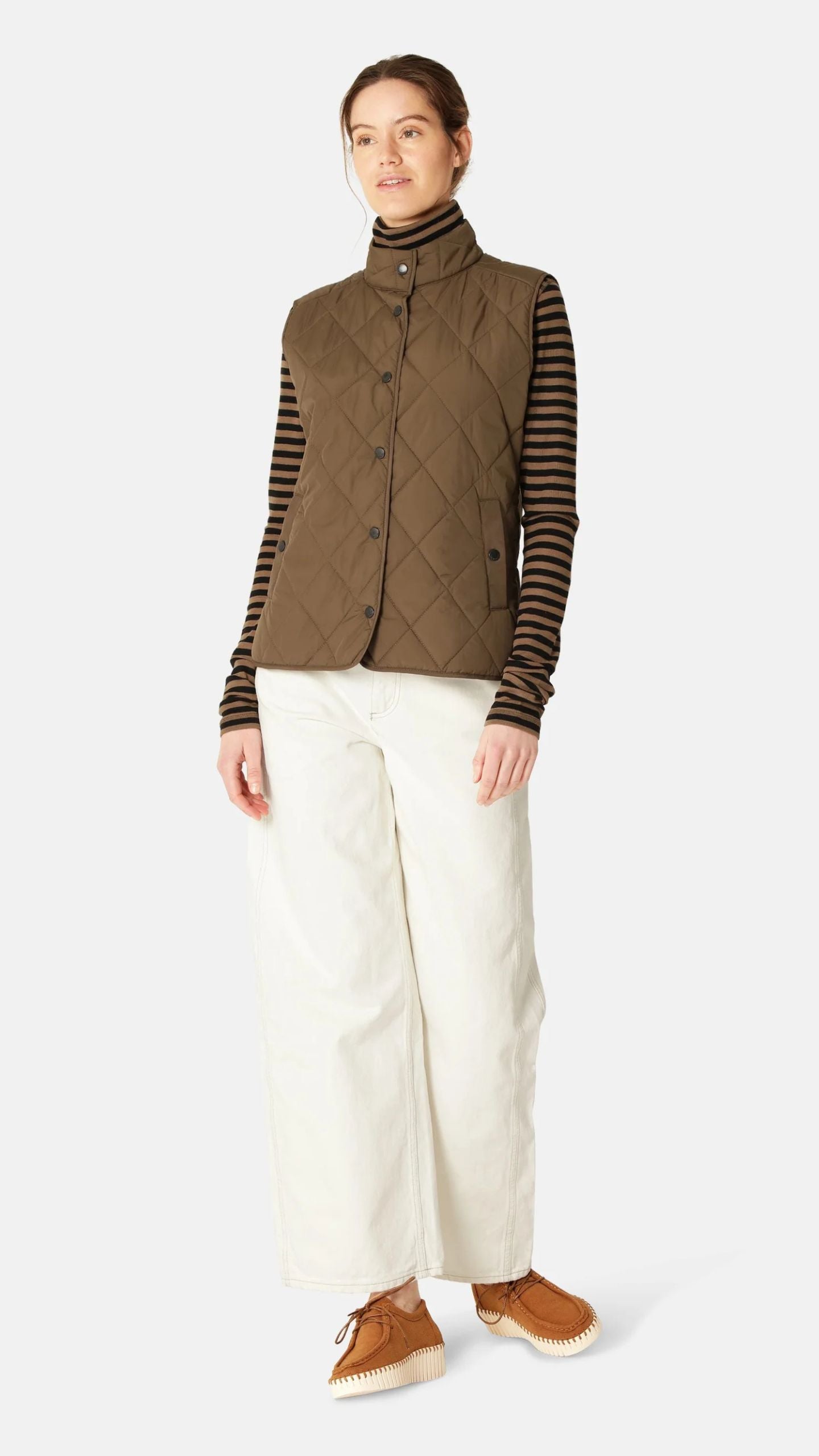 Quilted Short Vest