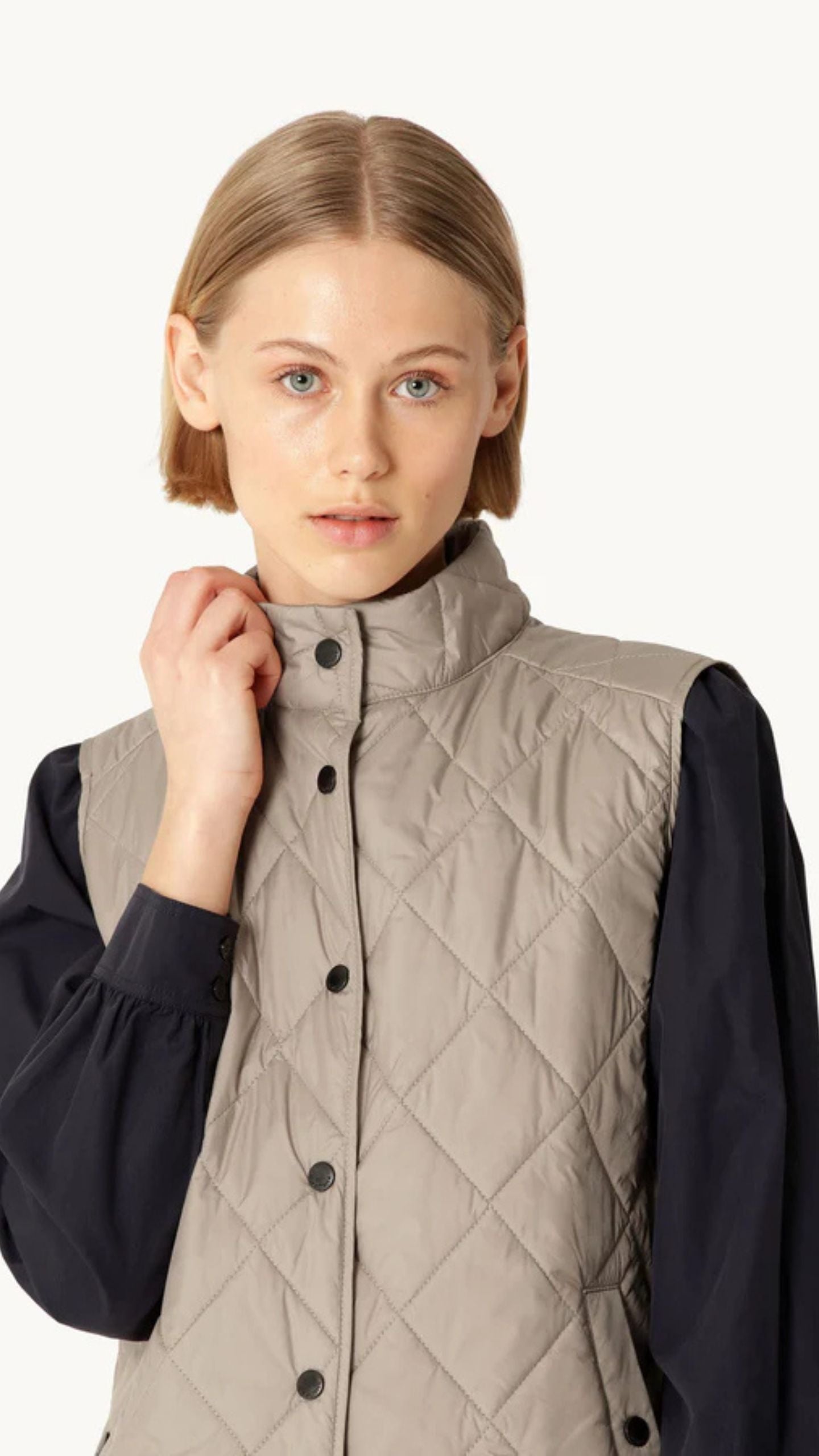 Quilted Short Vest