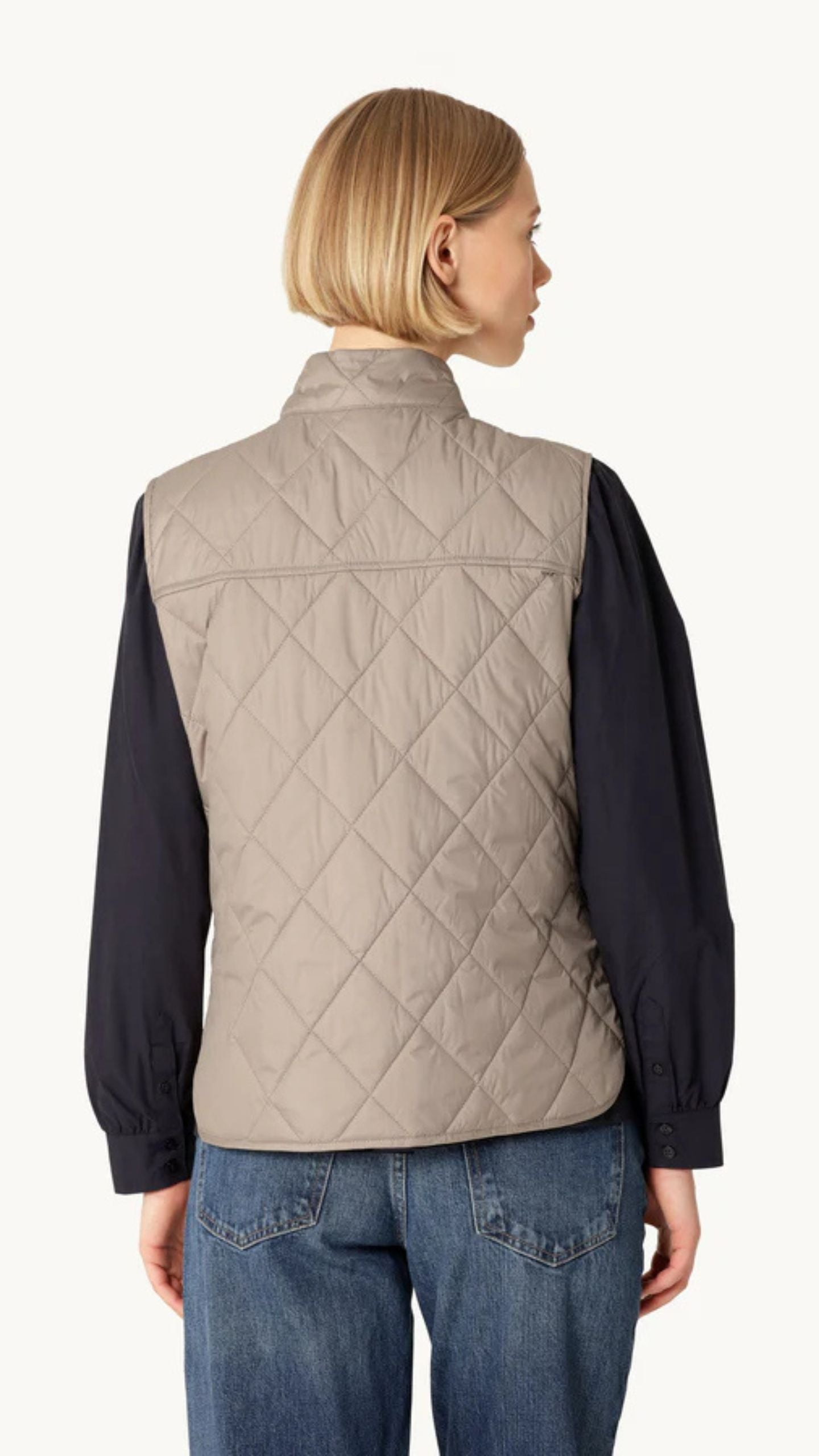 Quilted Short Vest