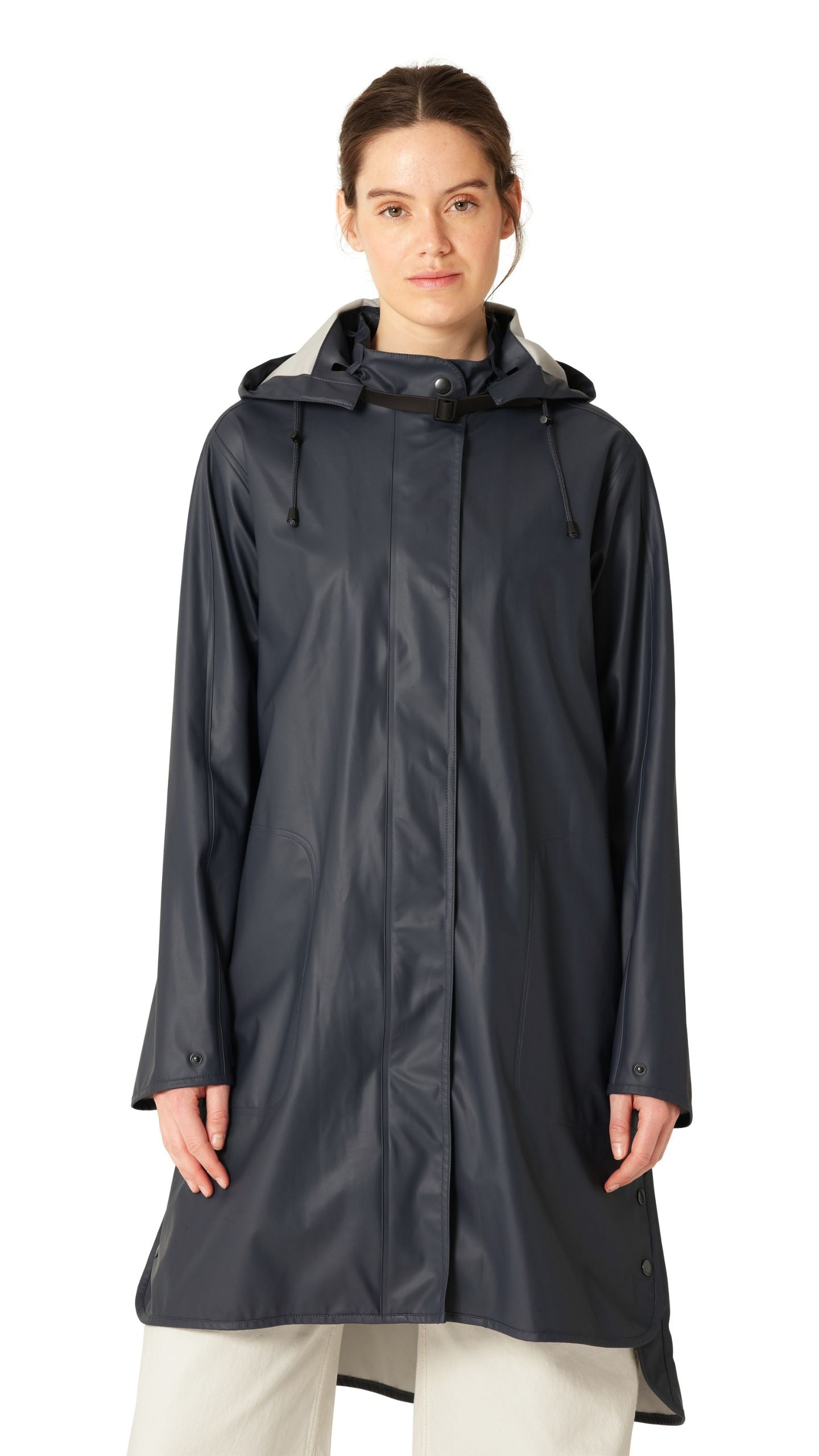 Adobe Light Detachable Hood Coat