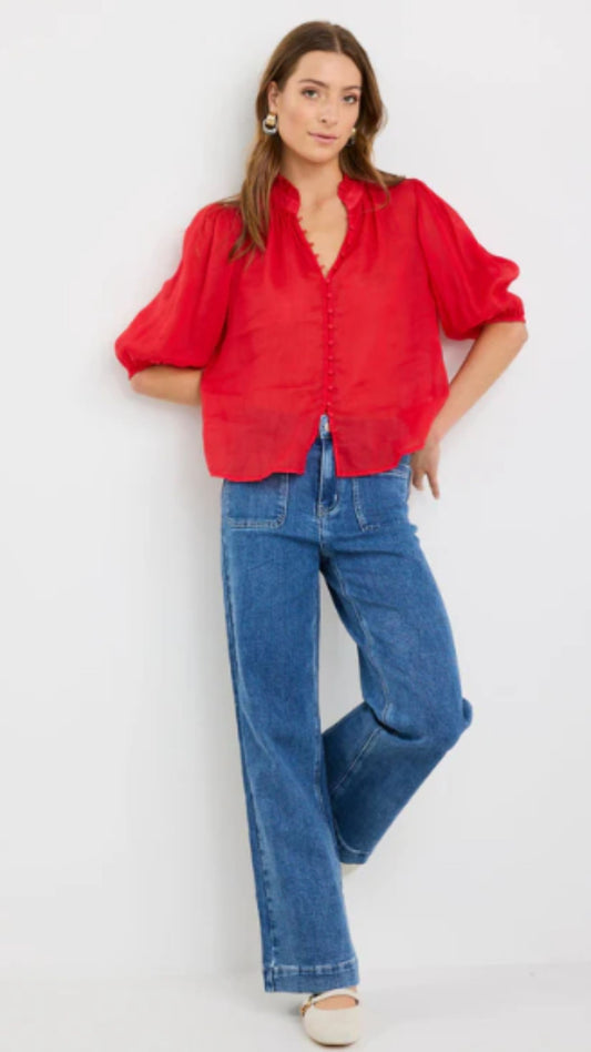 Continuance High Neck SS Top