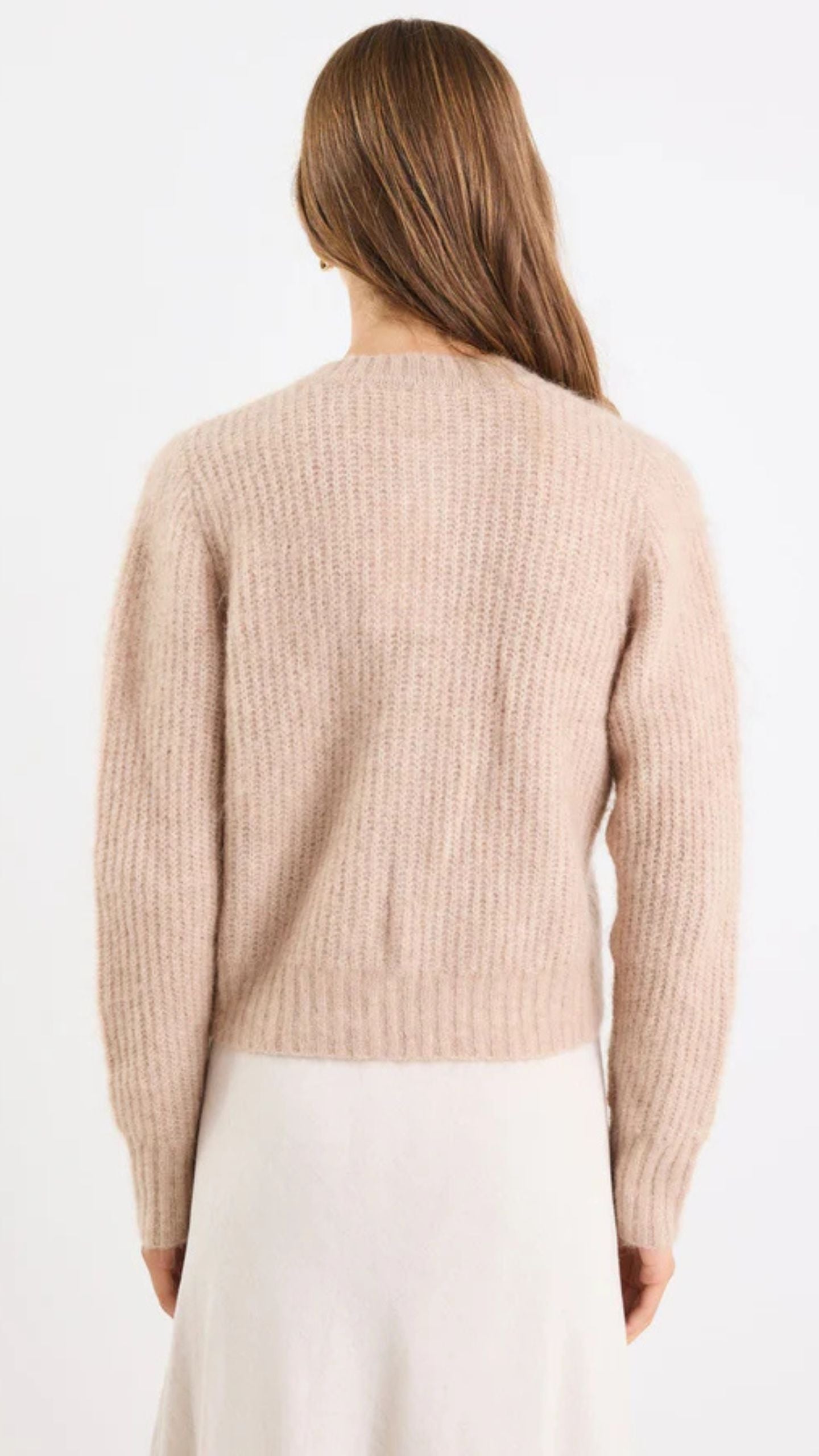 Highlight Crewneck Cardigan