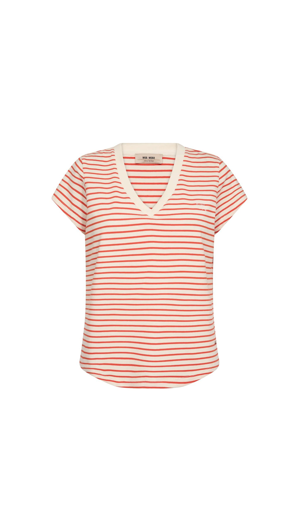 Kala V-SS Stripe Tee