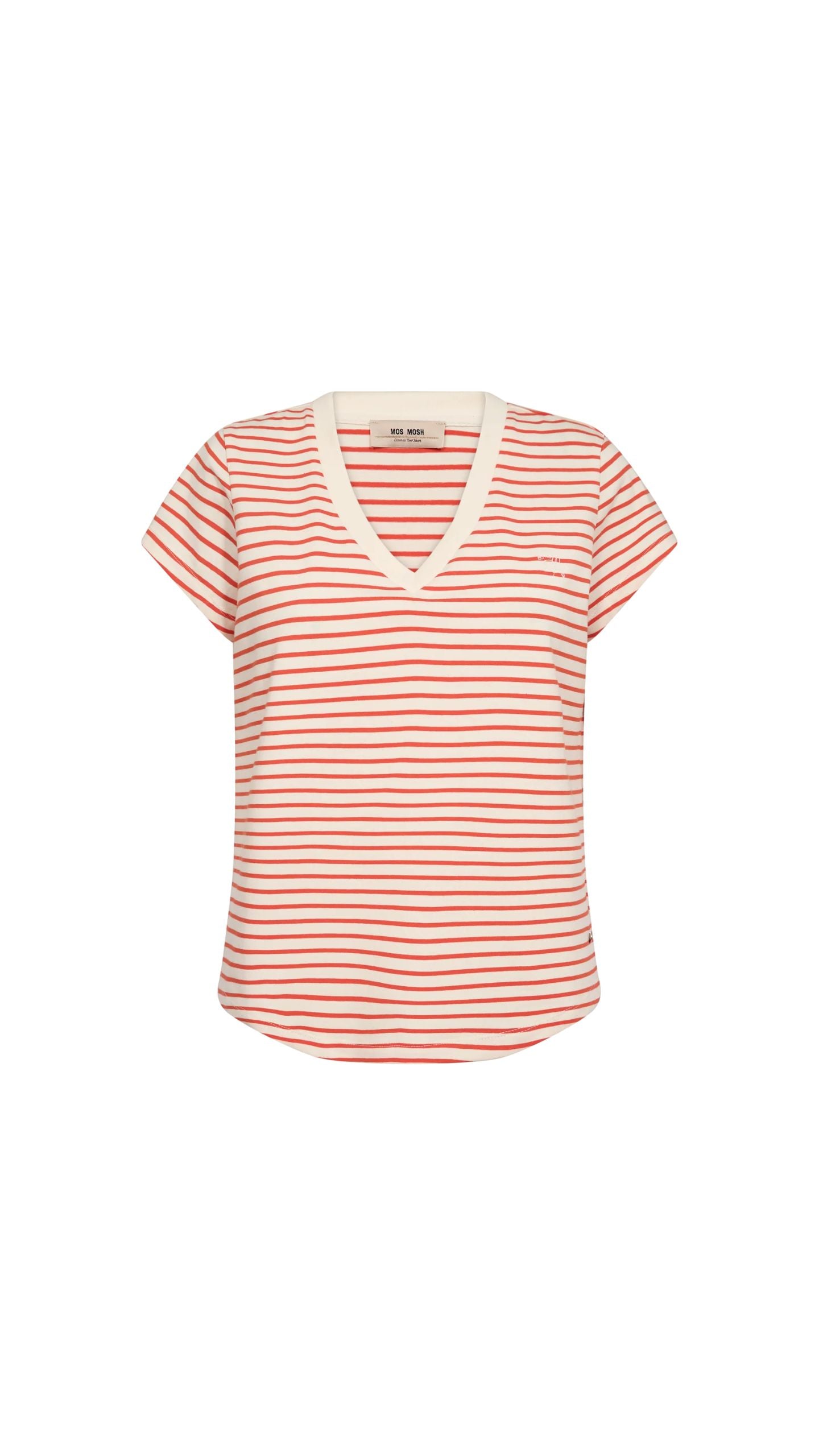 Kala V-SS Stripe Tee