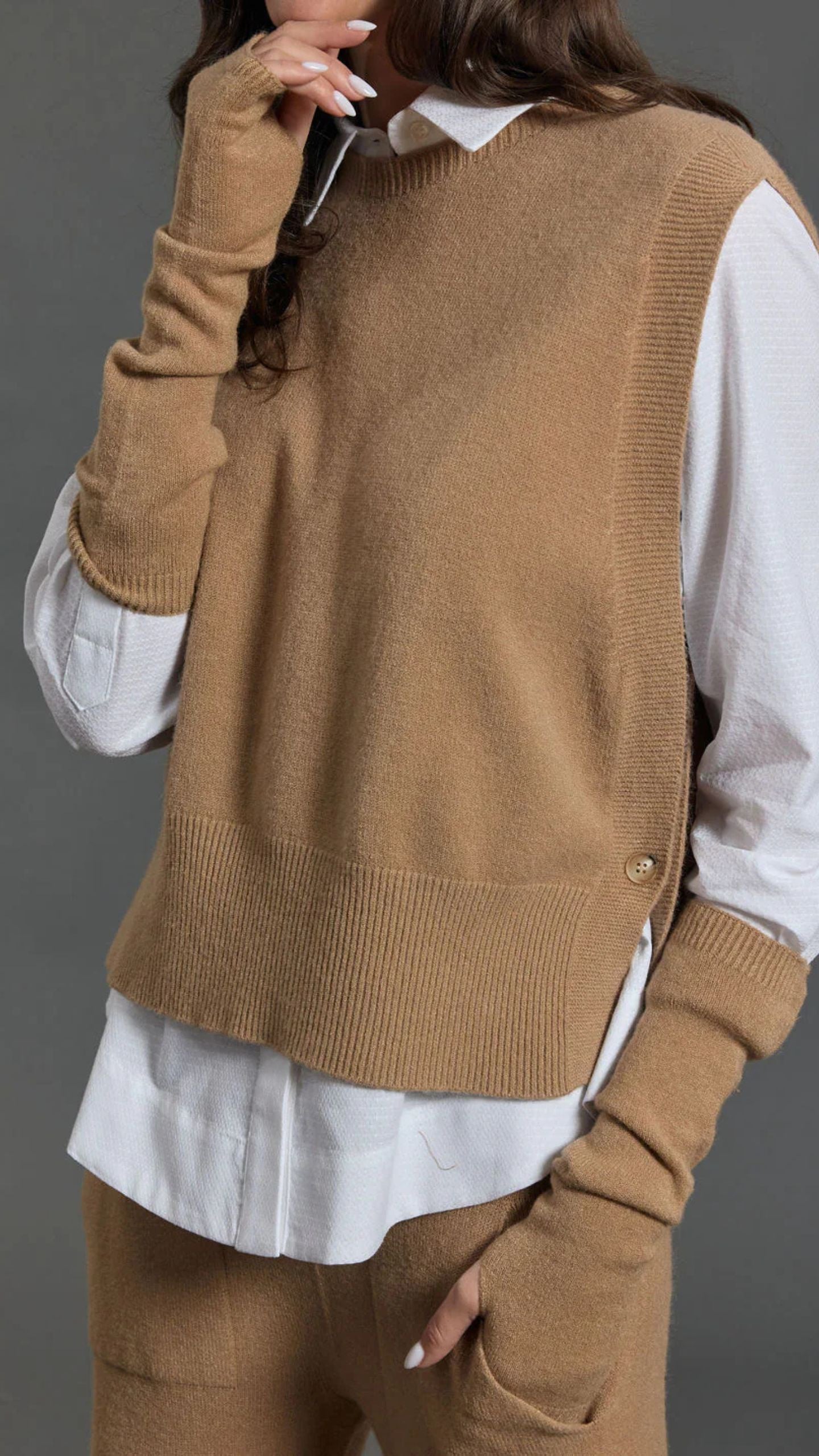 Marcia Sleeveless Sweater