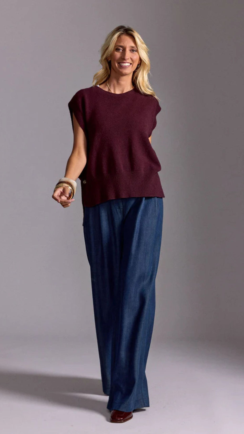 Marcia Sleeveless Sweater