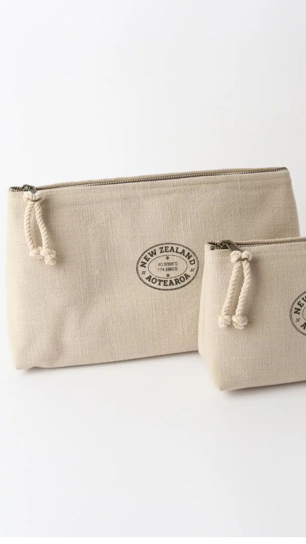 French Grainsack Wash Bag Large