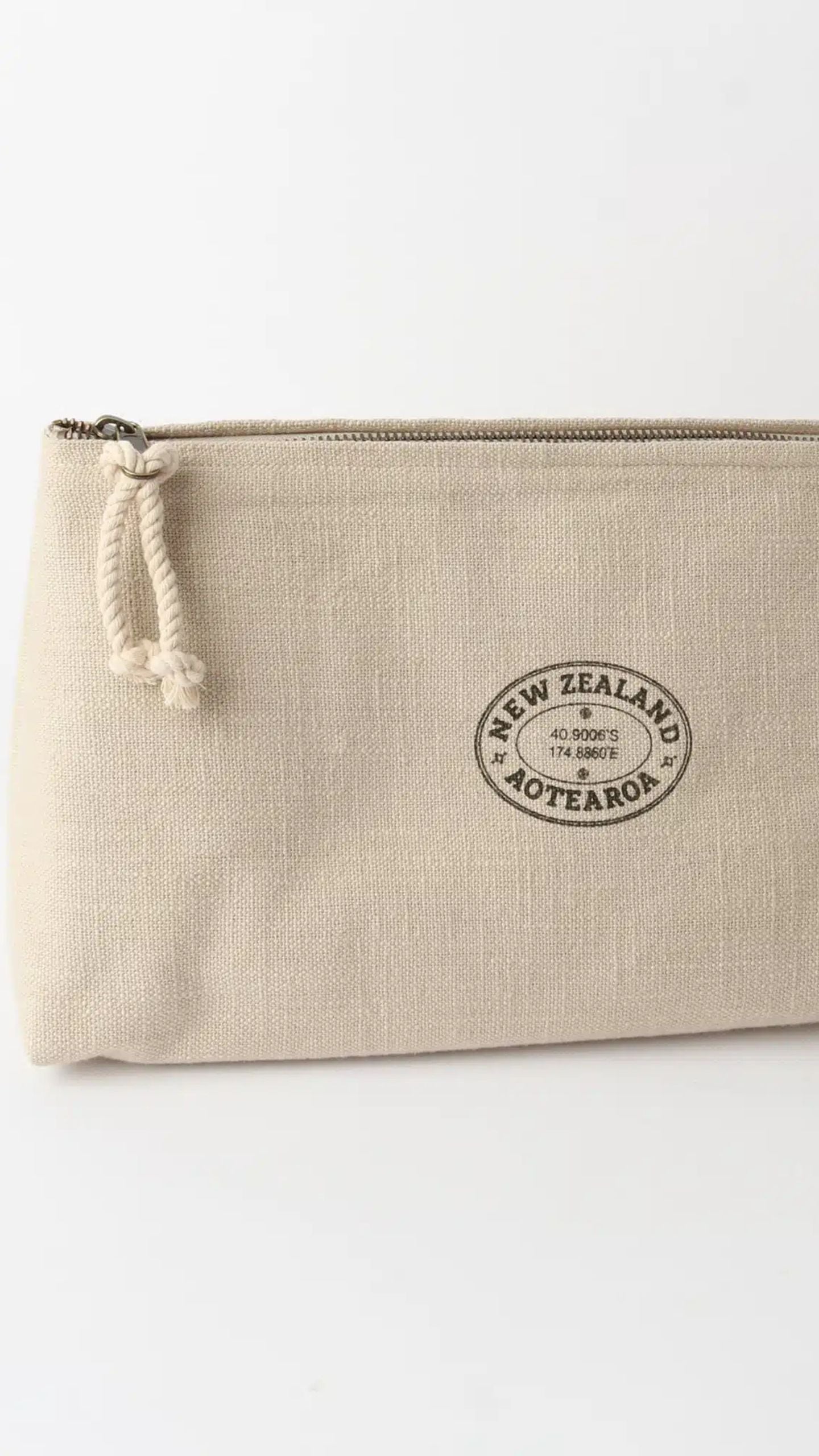 French Grainsack Wash Bag Large