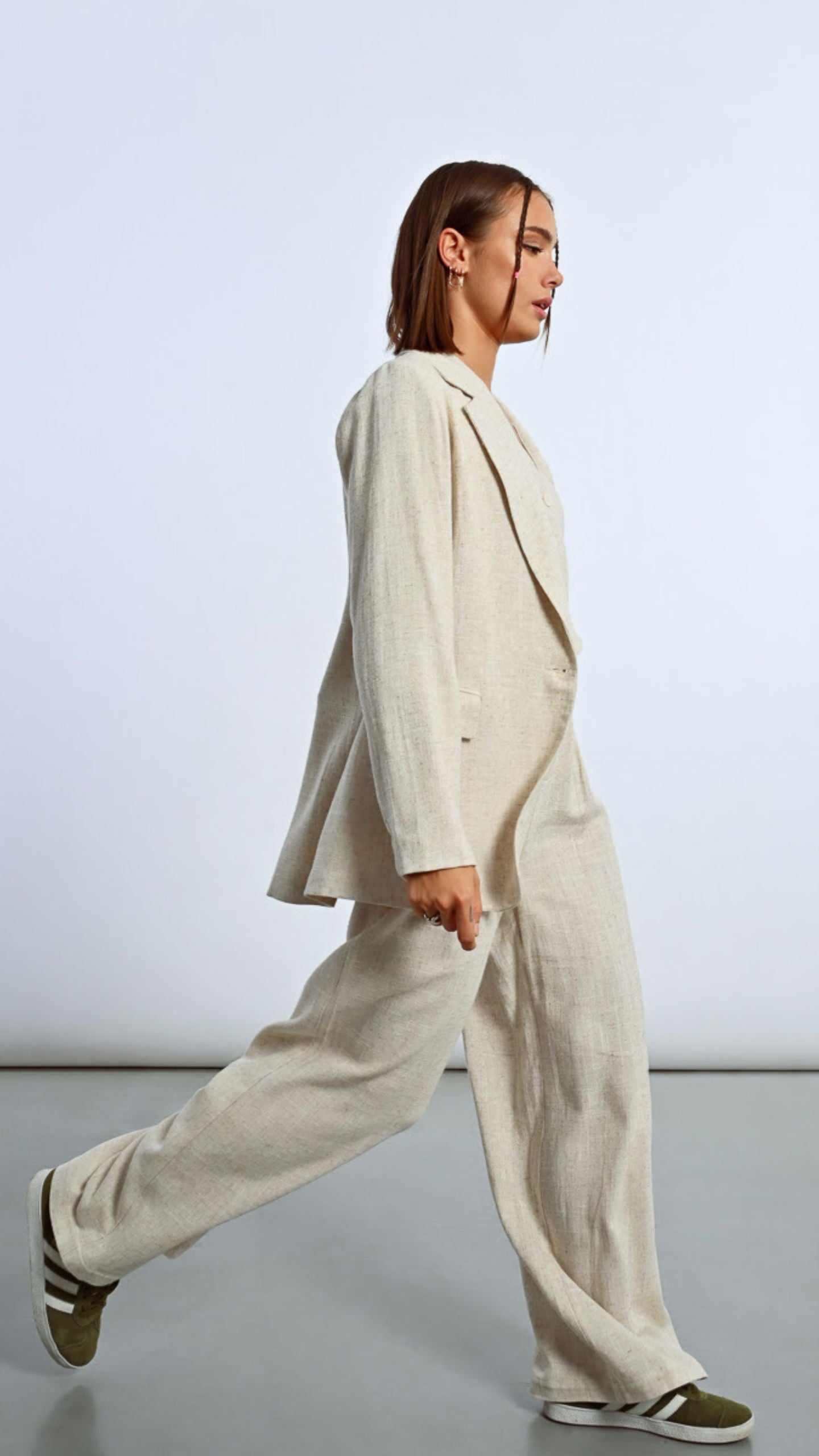 Tailored Wide Leg Pant
