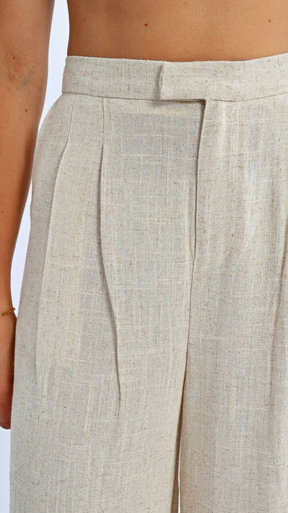 Tailored Wide Leg Pant