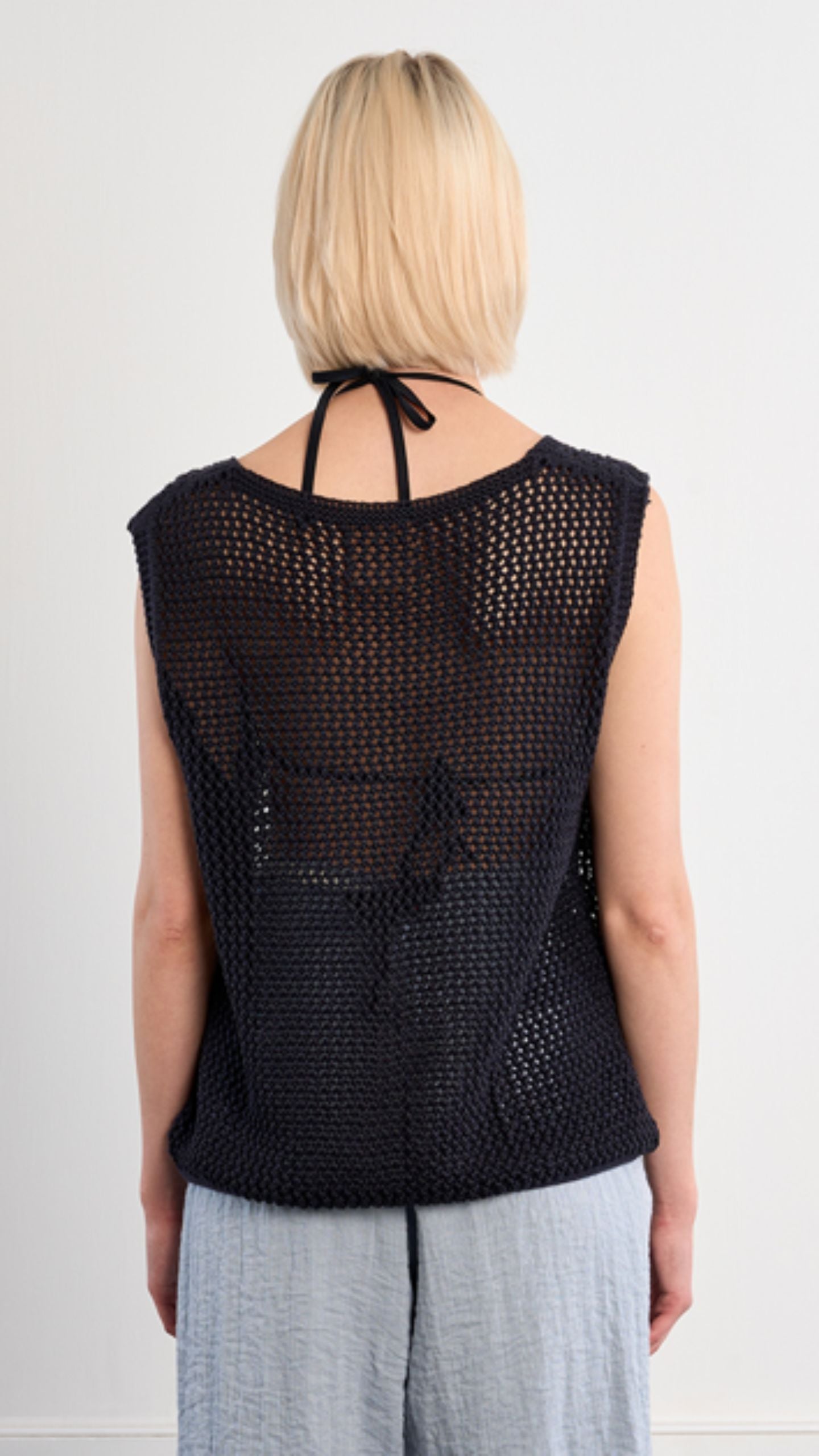 V Neck Knit Vest