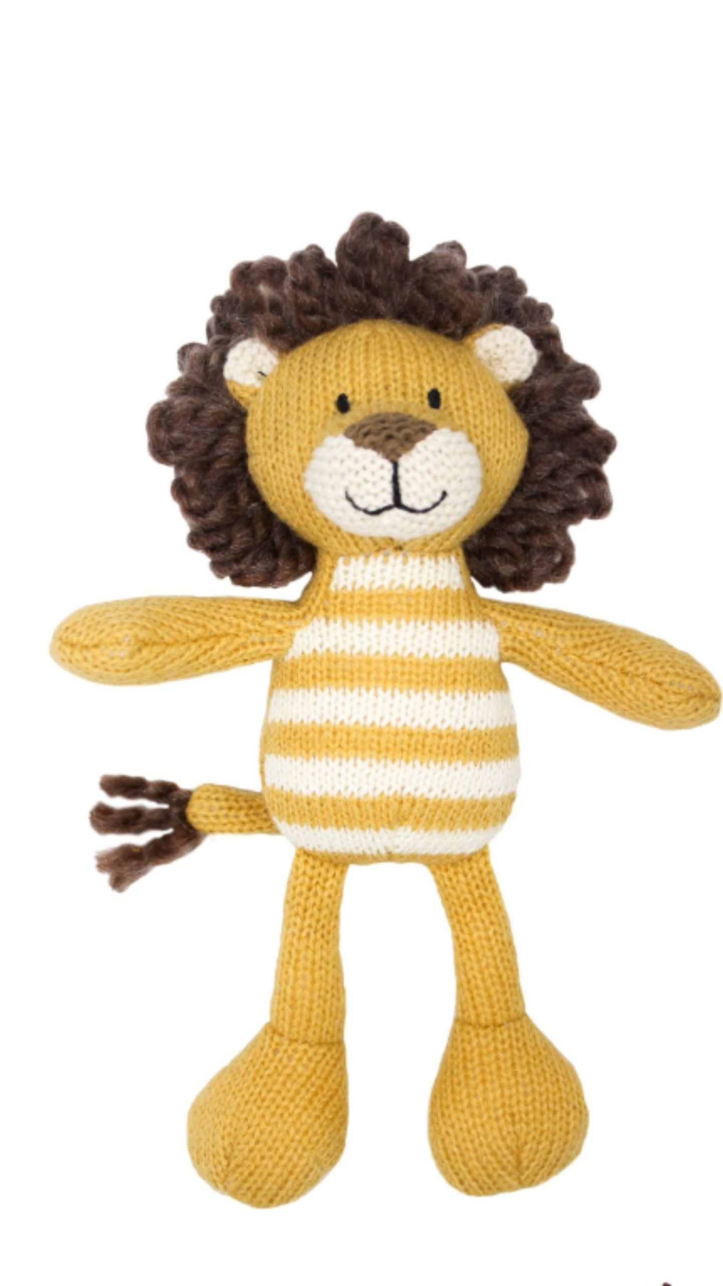 Arthur Stripey Lion Rattle