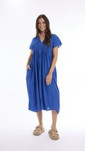 Lux Pleated Dress