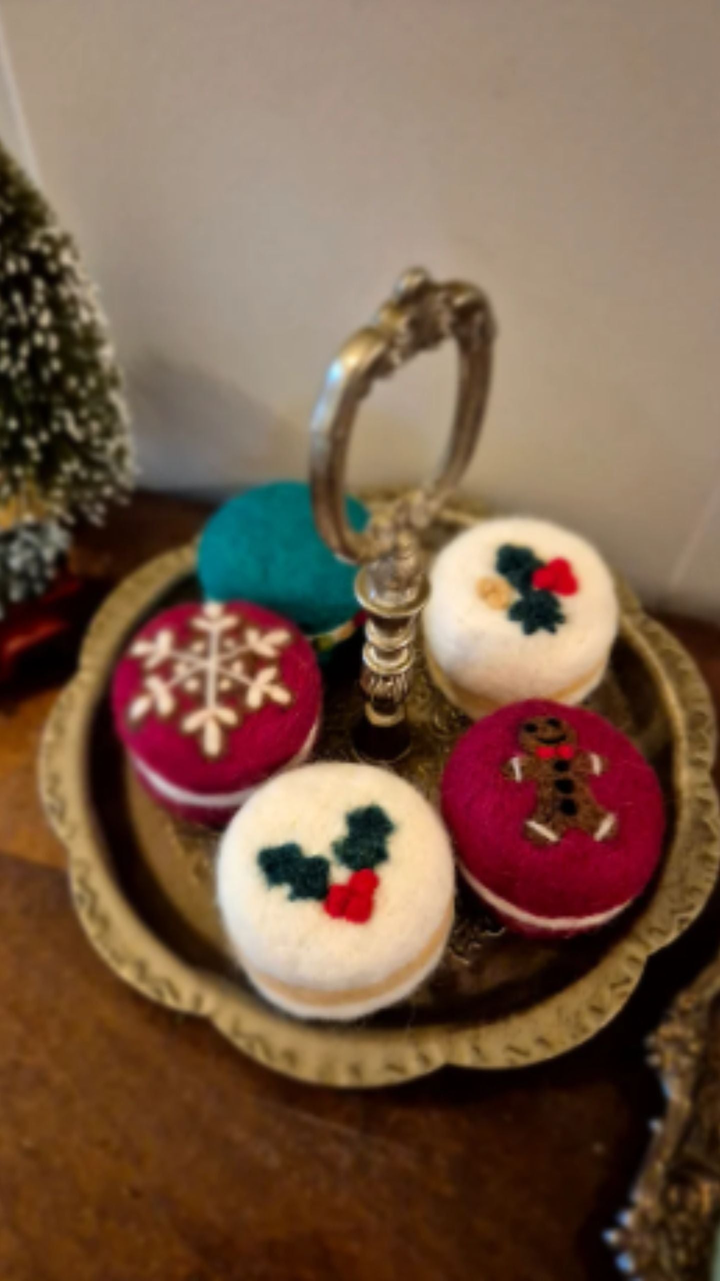 Christmas Macaroon set