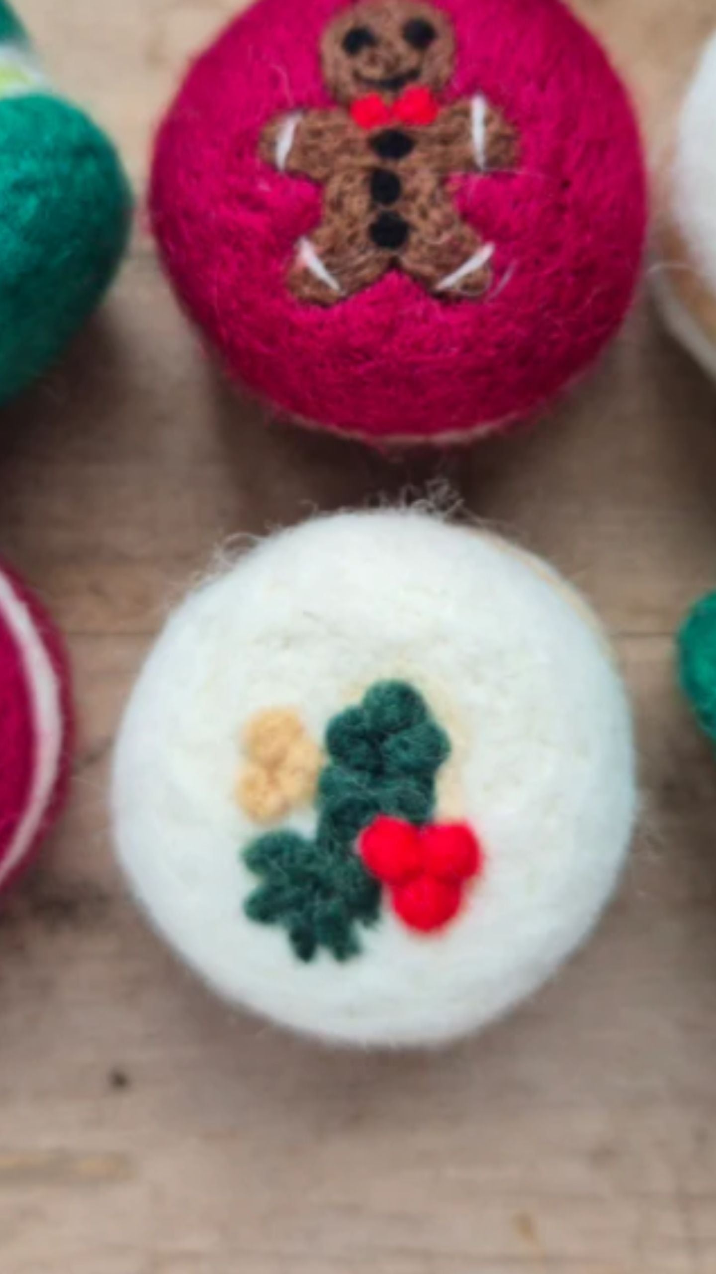 Christmas Macaroon set