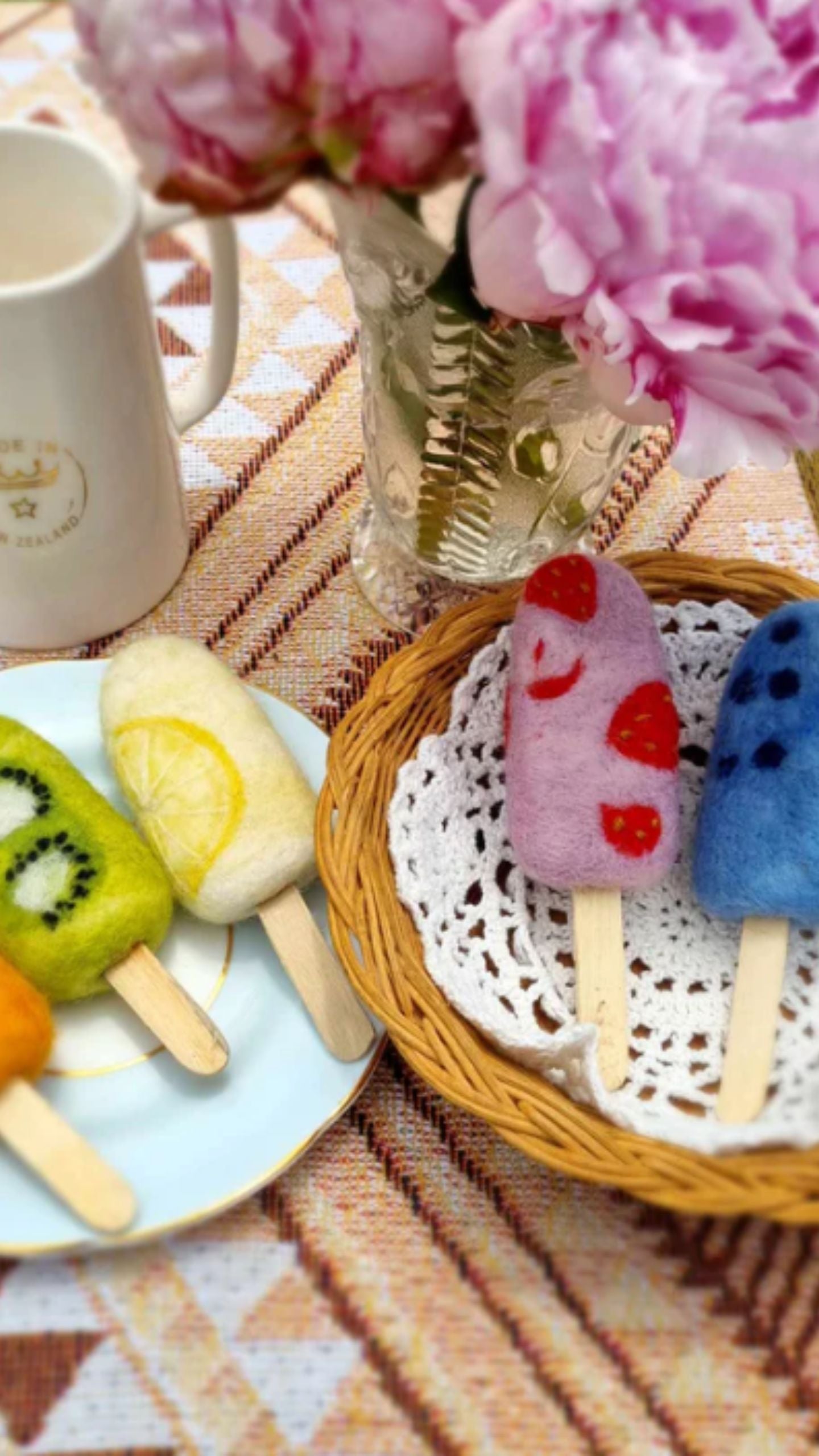 Fruit Popsicle Set