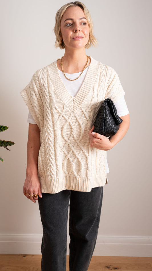 Avery Vest - Natural