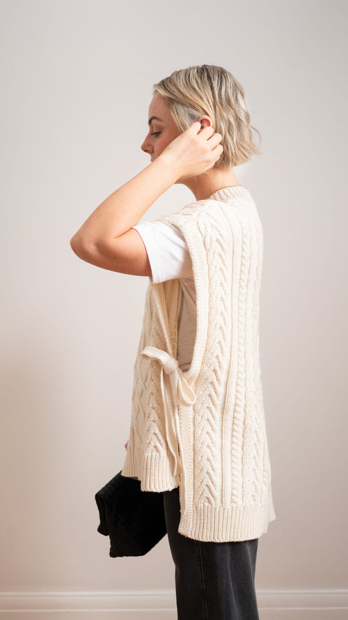 Avery Vest - Natural