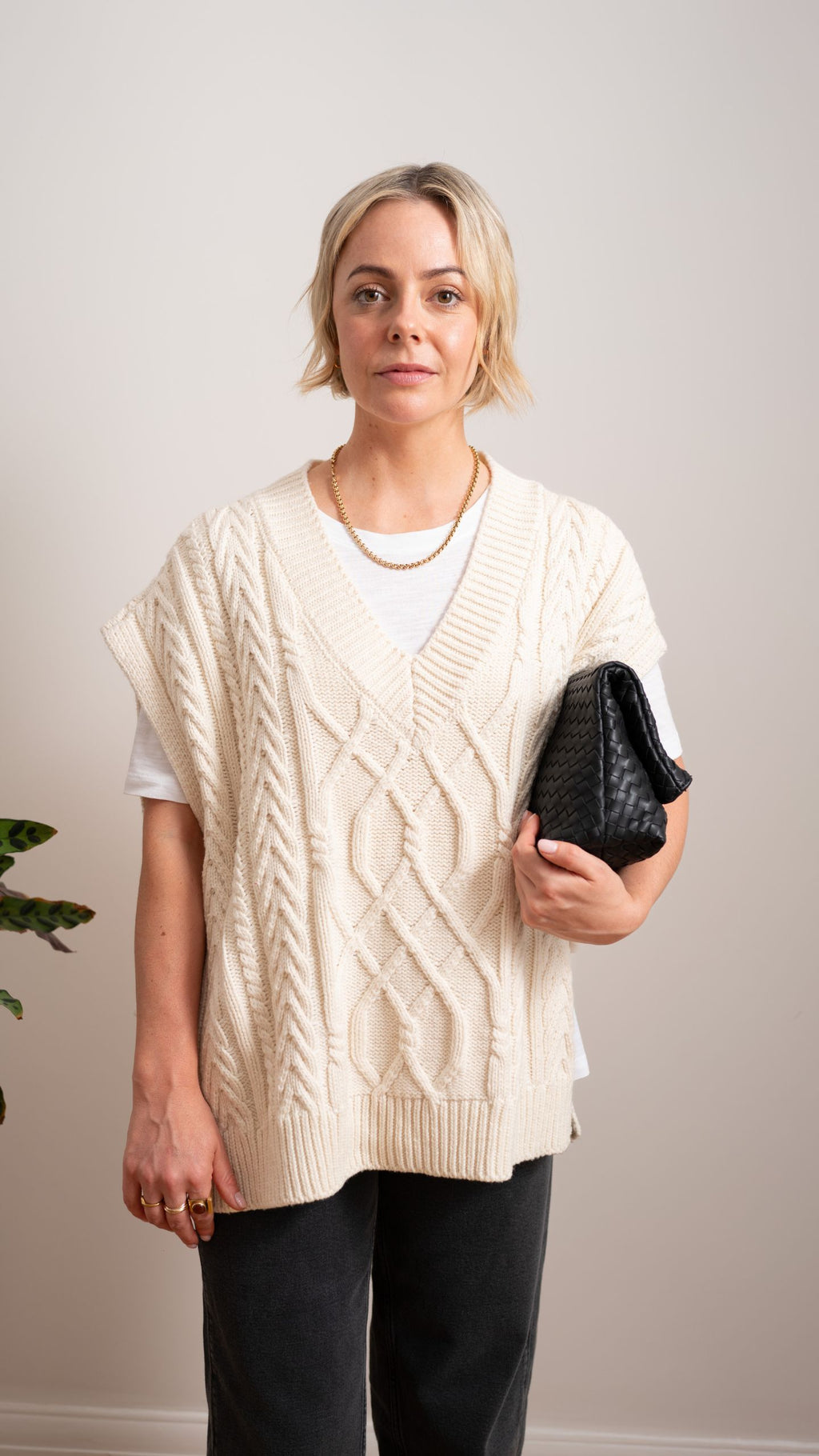 Avery Vest - Natural