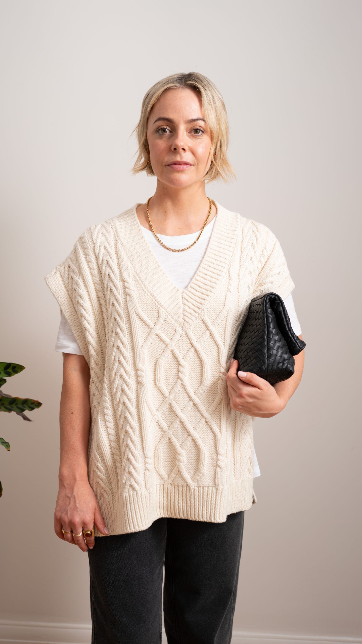 Avery Vest - Natural
