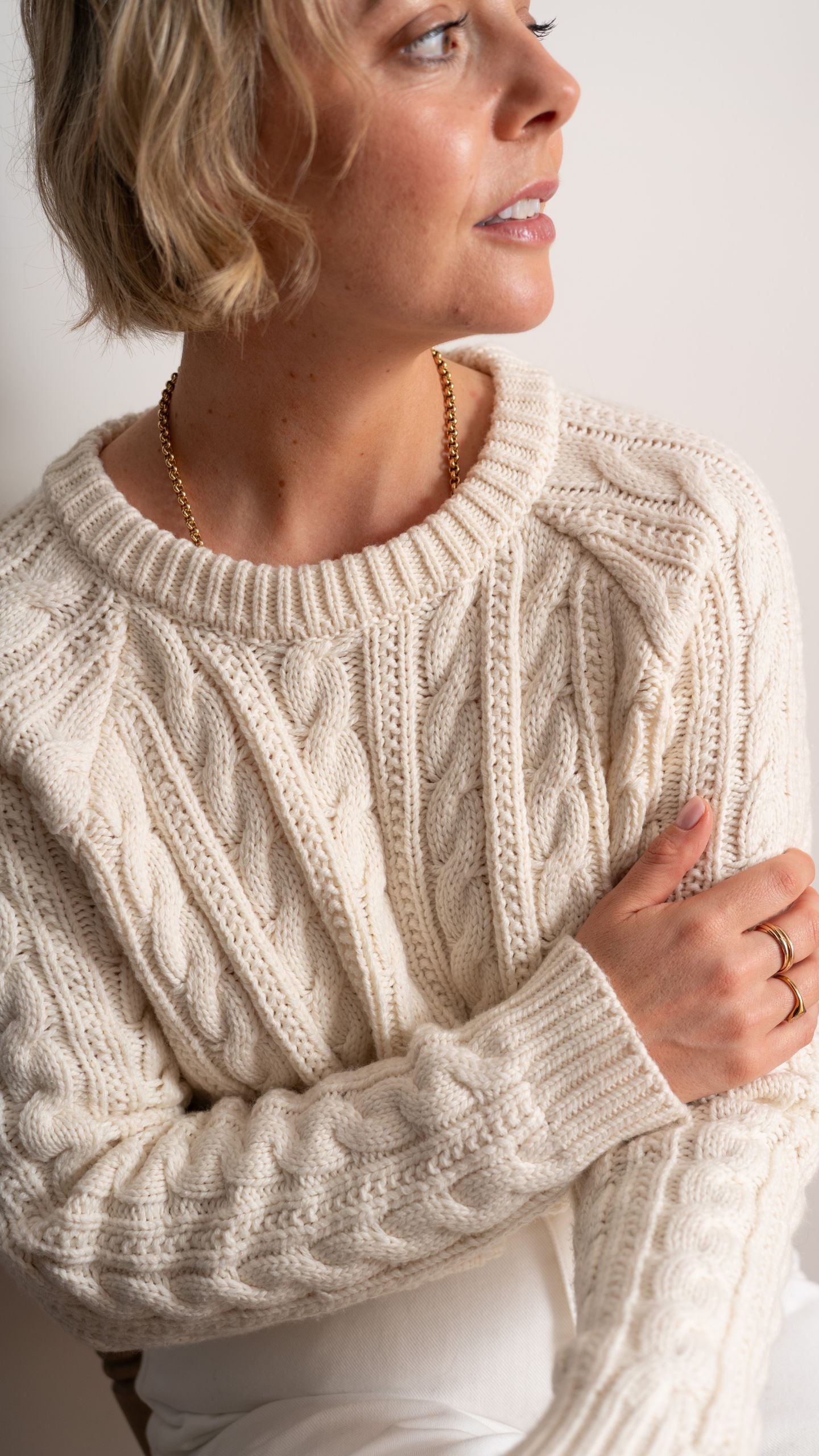 Chloe Cable Pullover