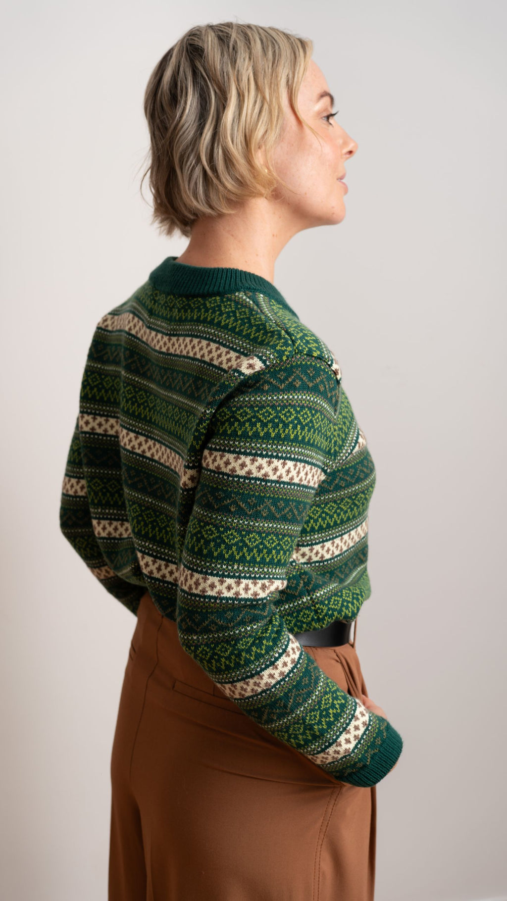Ruby Fairisle Cardigan