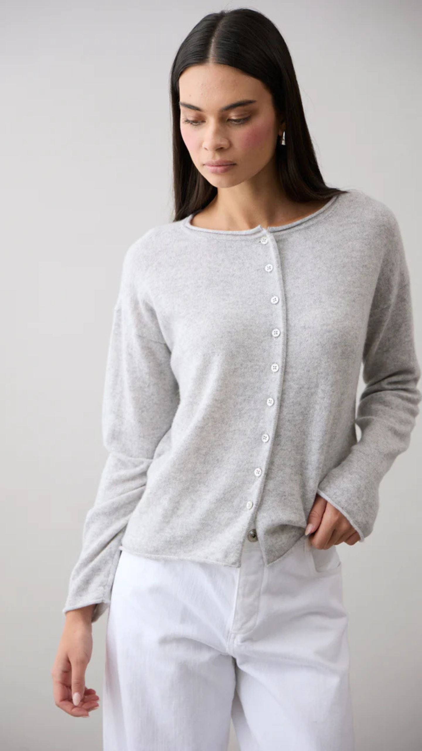 Reversible Button Cardi