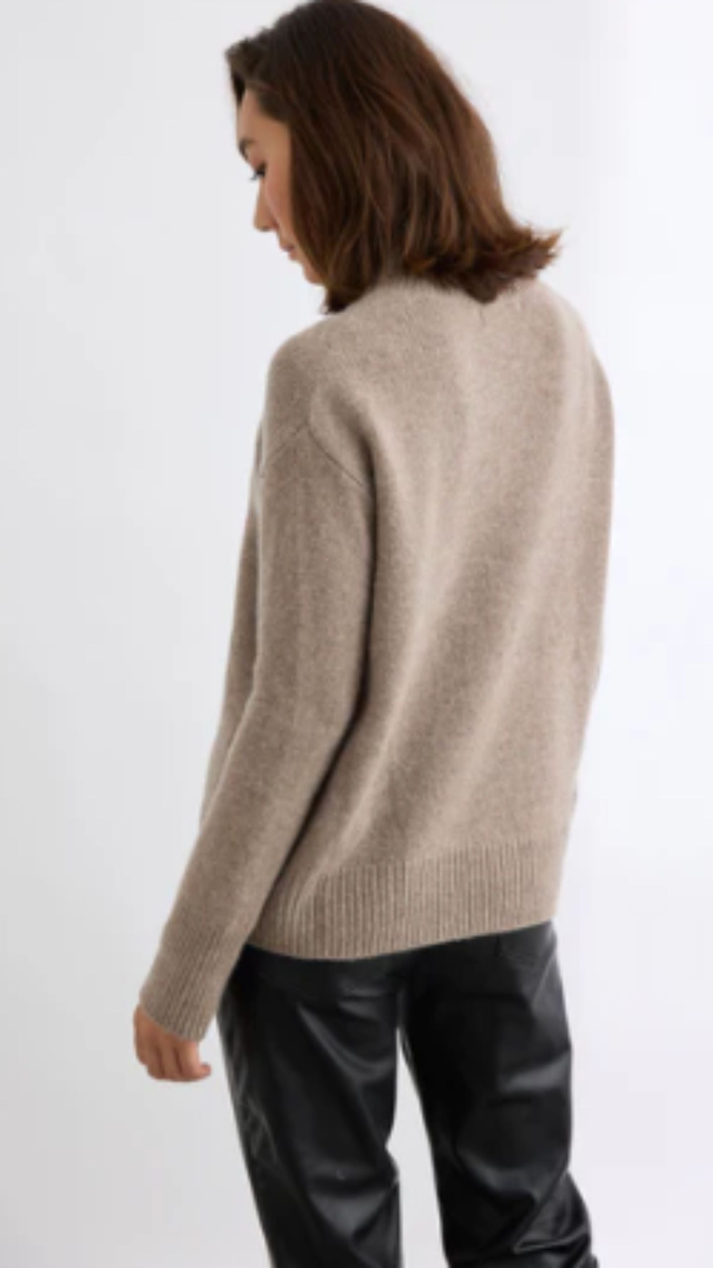 Catherine Cross Front Sweater