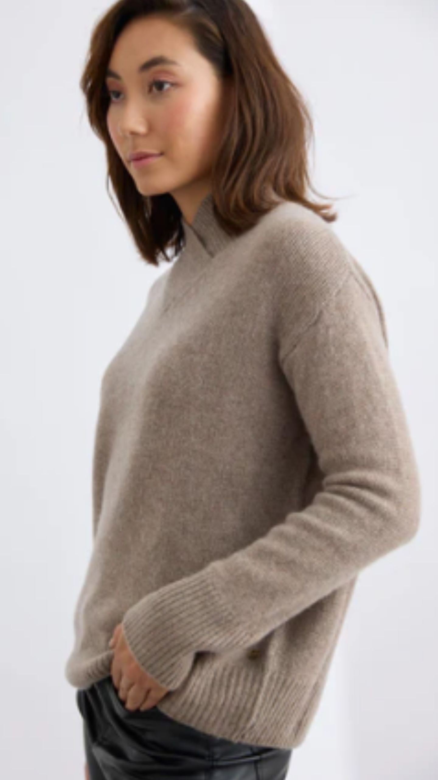 Catherine Cross Front Sweater
