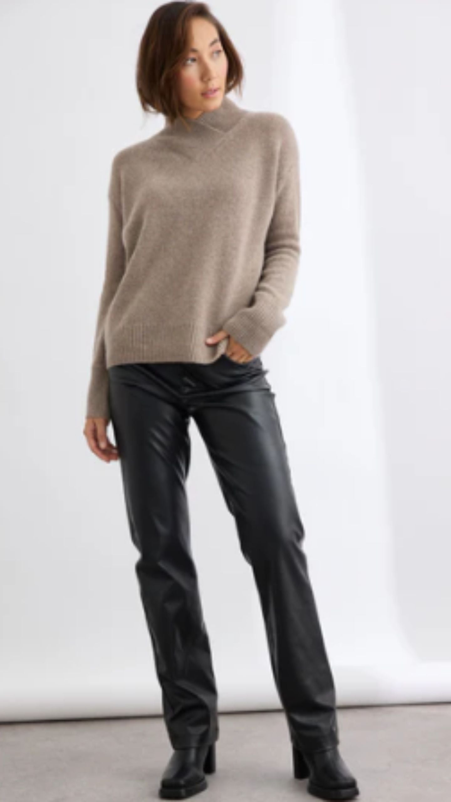 Catherine Cross Front Sweater