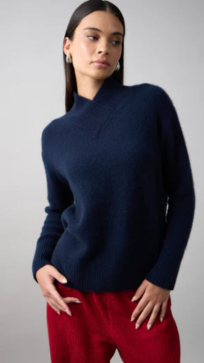 Catherine Cross Front Sweater