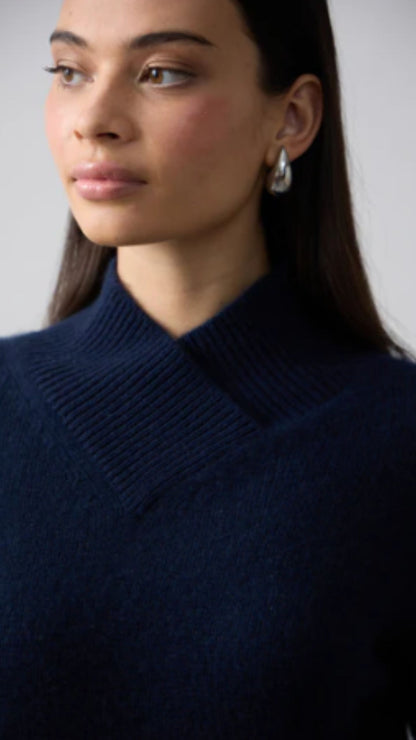 Catherine Cross Front Sweater