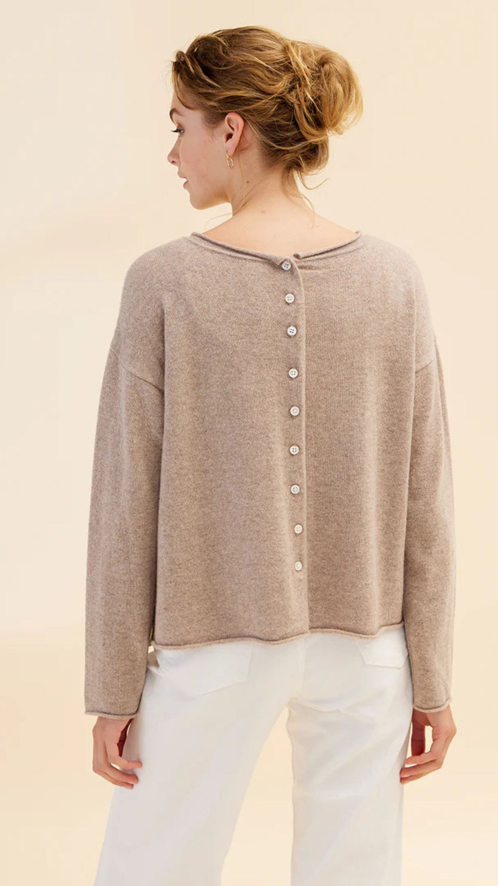 Reversible Button Cardi