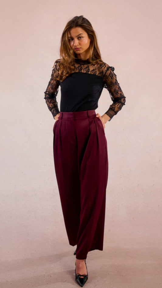 Pleated Trousers