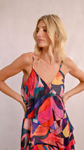 Asymmetric Frill Dress