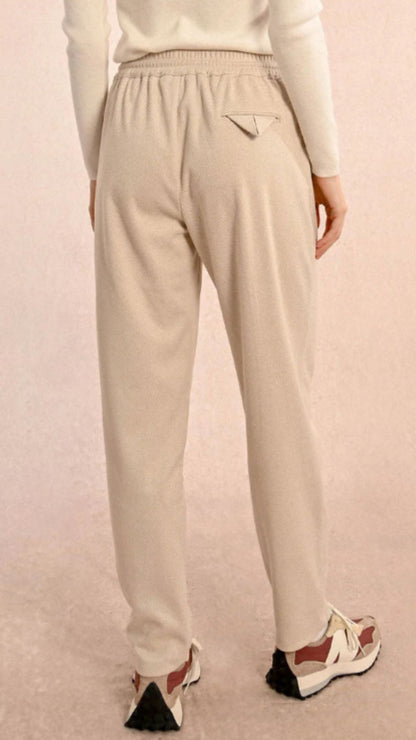 Herringbone Jogger Style Pants
