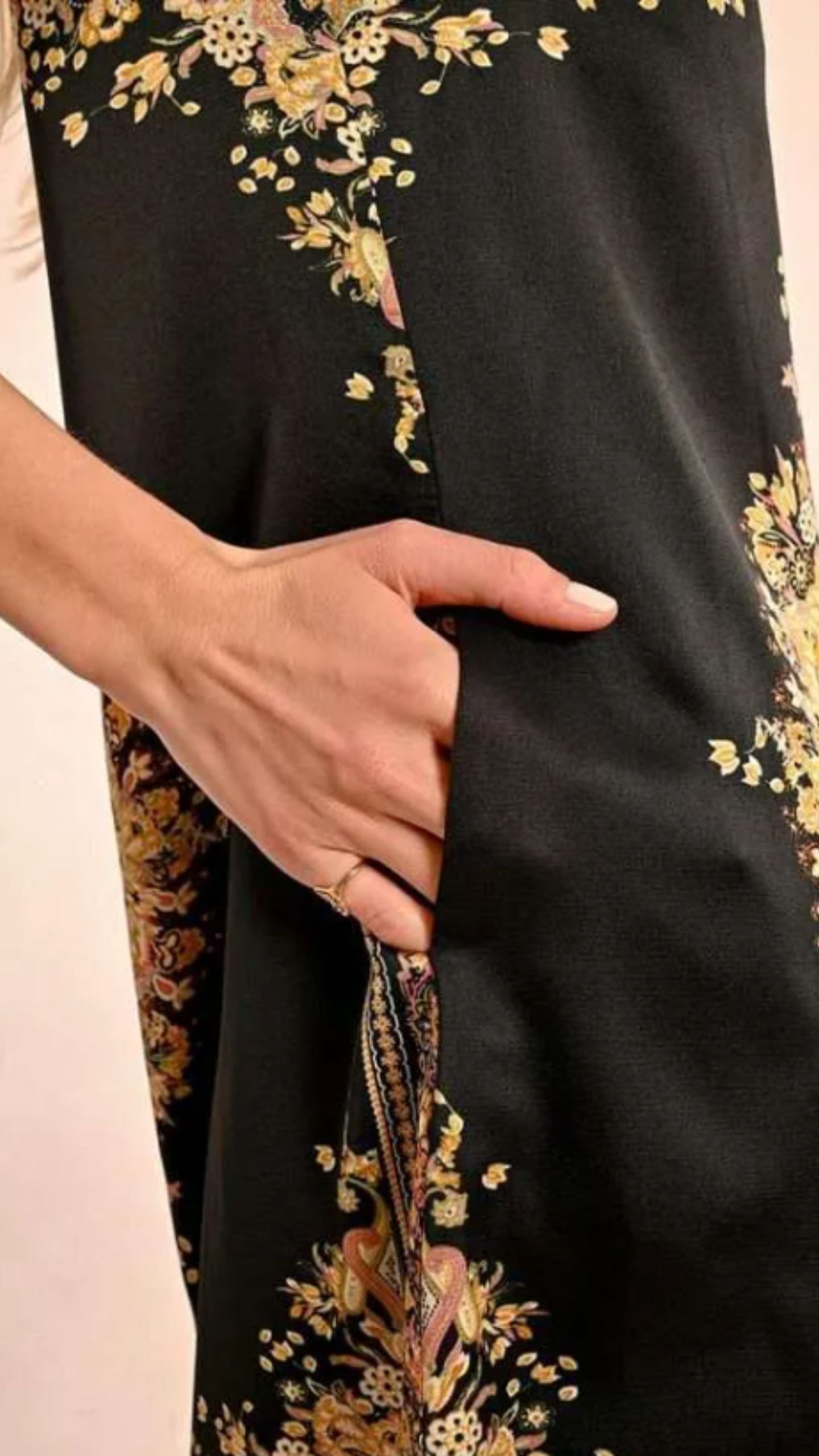 Printed Shift Dress