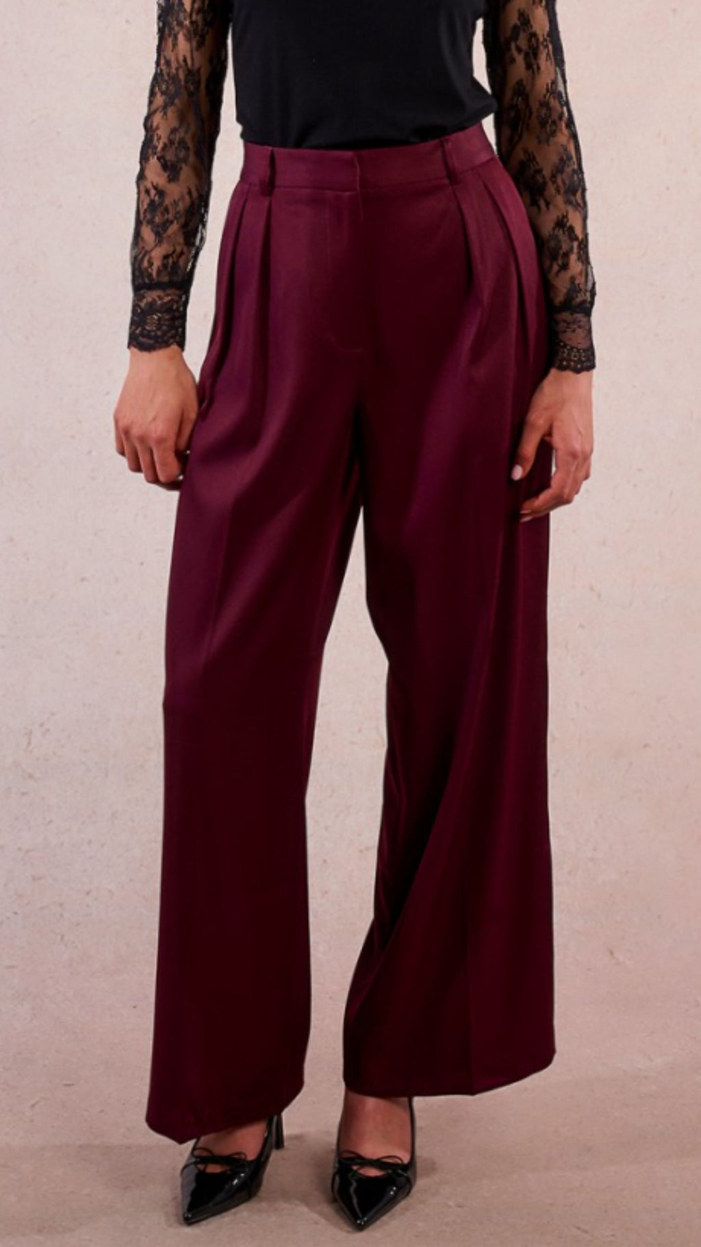 Pleated Trousers