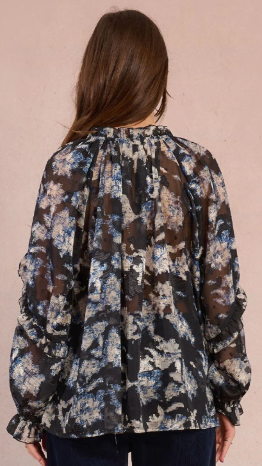 Black Adelaide Blouse