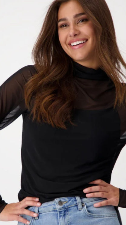 Mesh LS T-Shirt