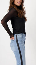 Mesh LS T-Shirt