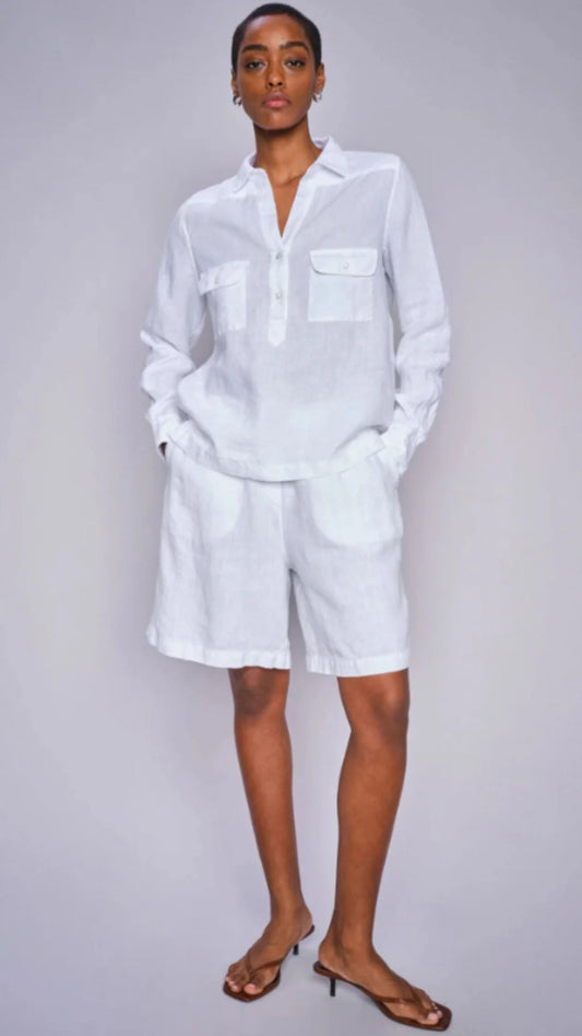 Ele Linen Bermuda Shorts