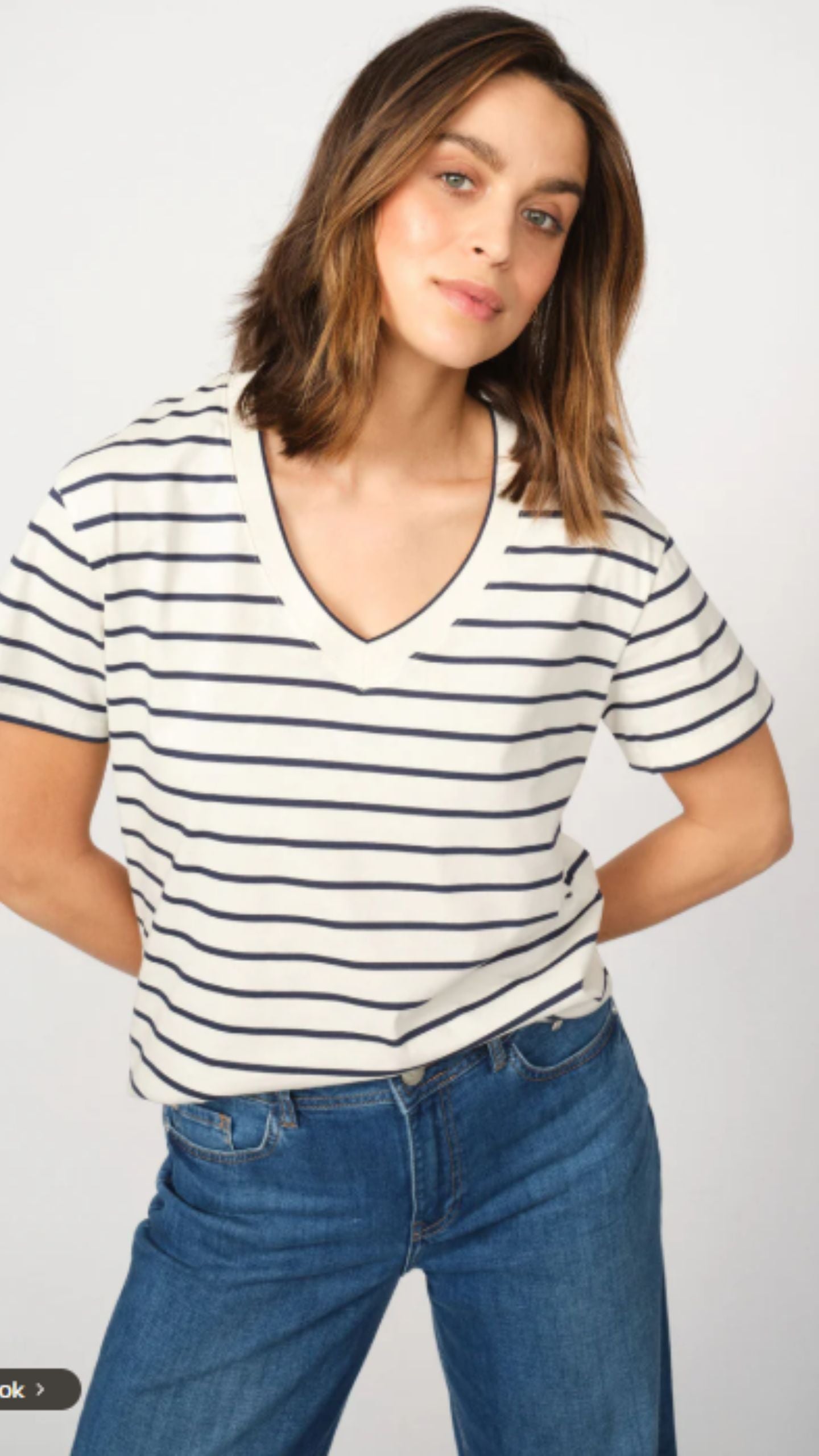 Spellbound Nani V-Neck SS Tee