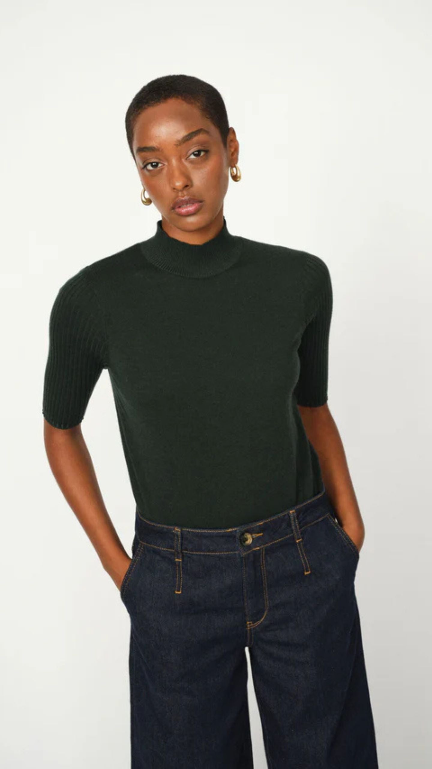 Relena Turtleneck SS Knit