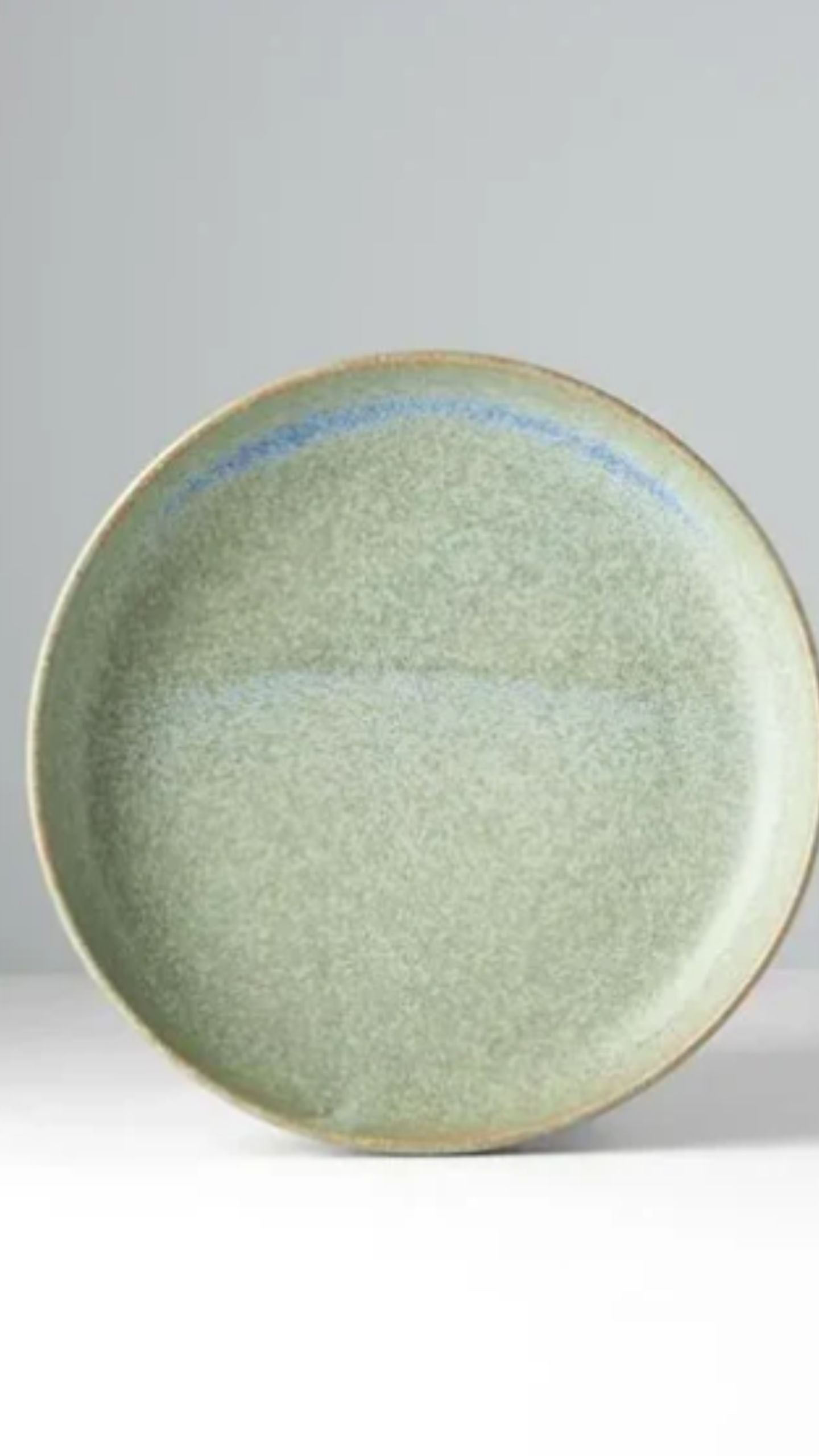 Green Fade High Rim Plate