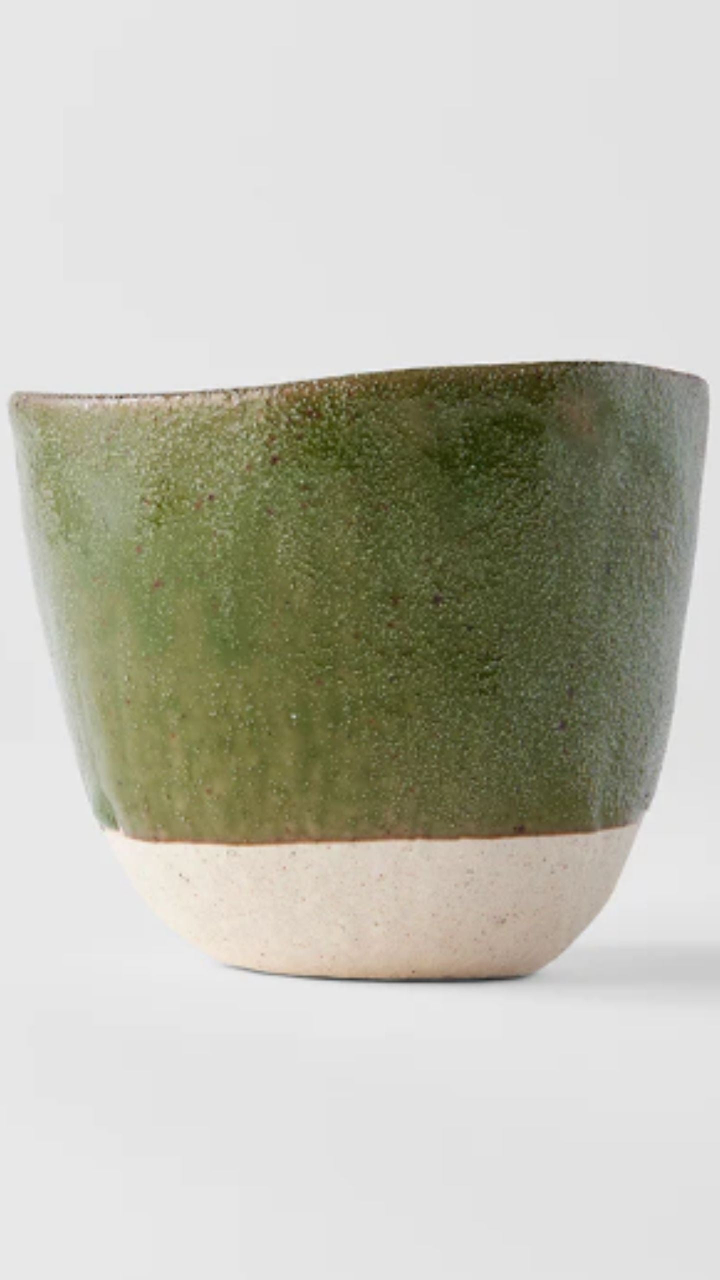 Matcha Lopsided Tea Mug