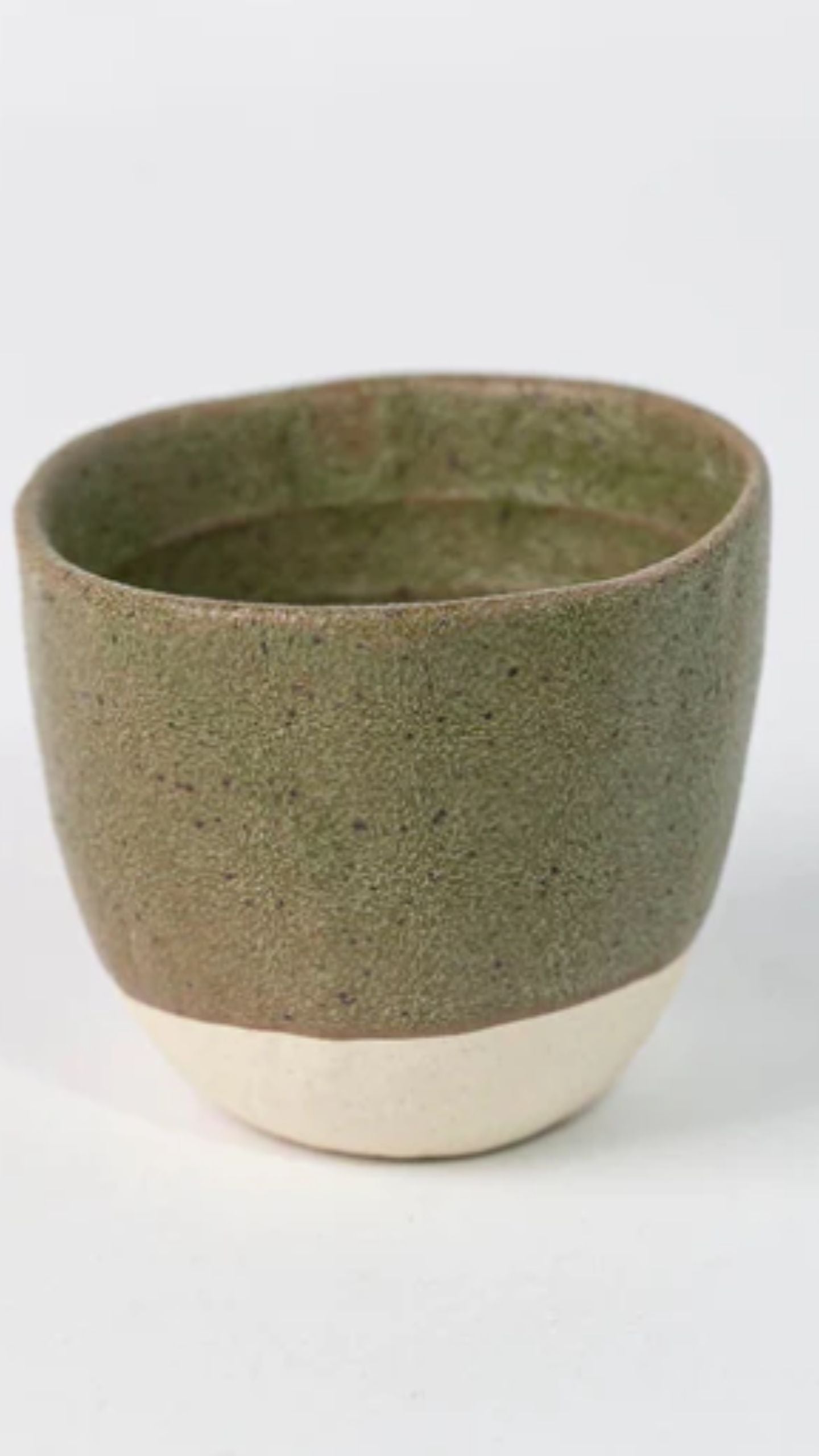 Matcha Lopsided Tea Mug