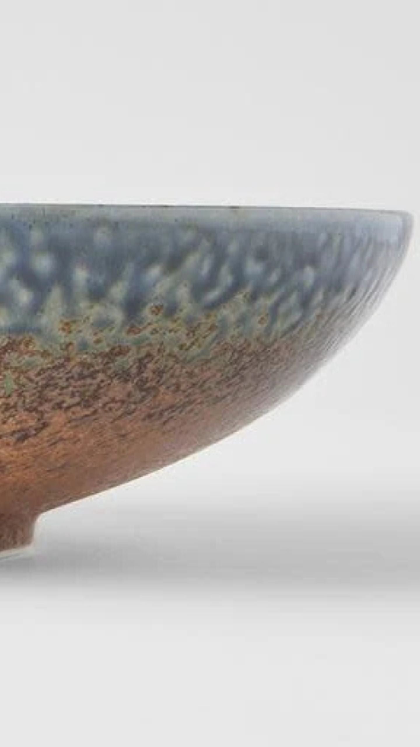 Earth & Sky Flat Serving Bowl