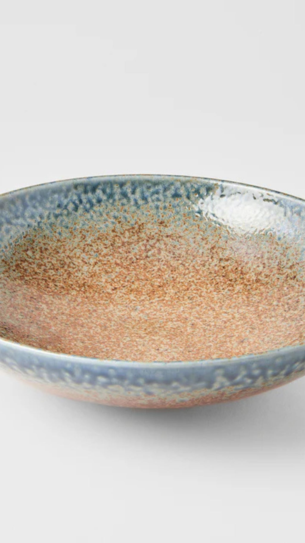 Earth & Sky Flat Serving Bowl