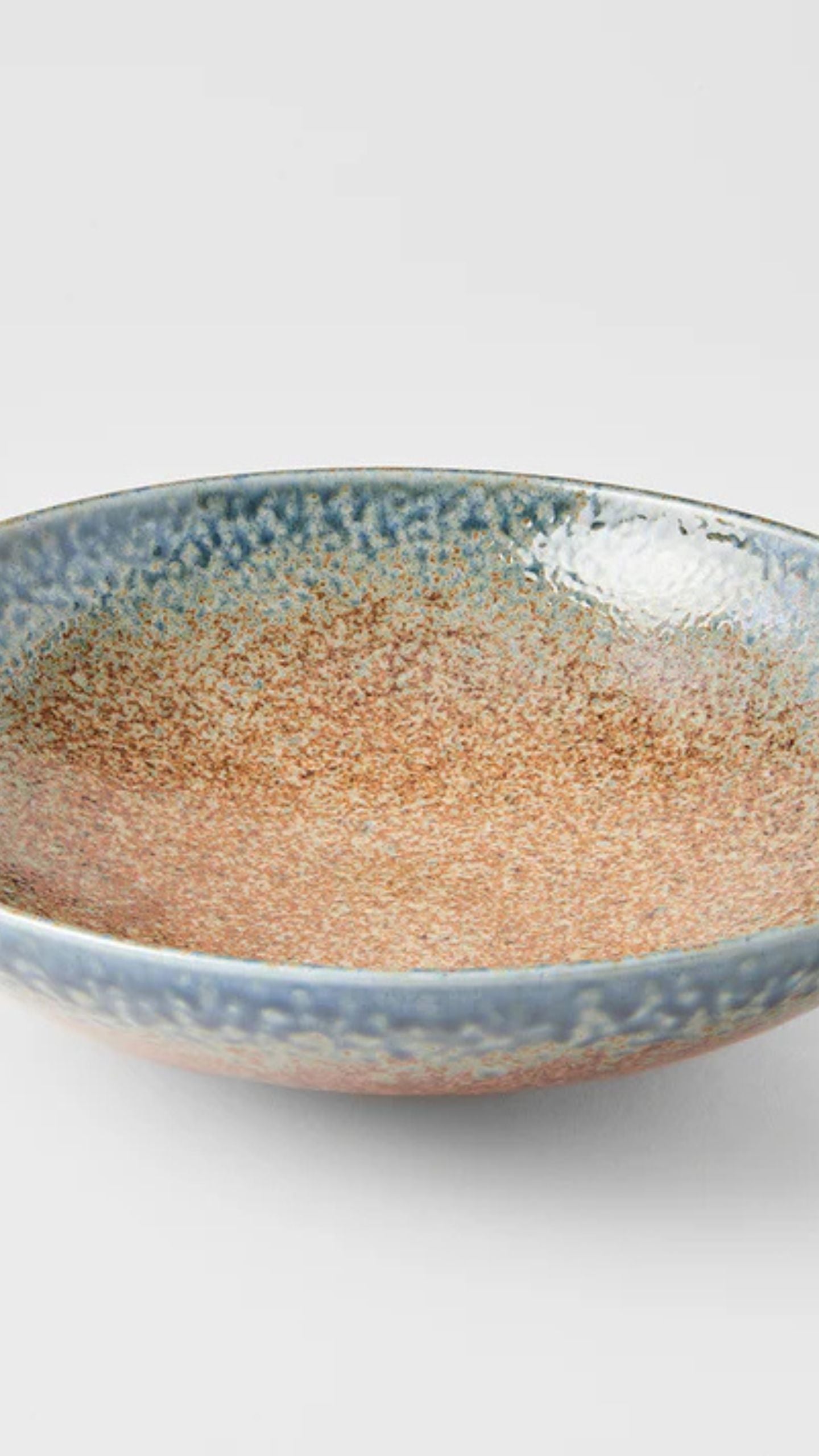 Earth & Sky Flat Serving Bowl